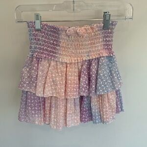 Flowers by Zoe Pastel Smocked Skirt